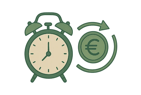 Receive regular payments - quarterly from energy tariffs